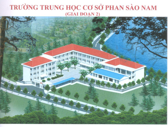 Trường THCS Phan Sào Nam - Công Ty TNHH Xây Dựng Nền Móng Hoàng Minh